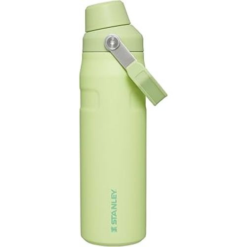 Stanley IceFlow Fast Flow Water Bottle | Angled Spout Lid | Lightweight & Leakproof for Travel & Sports | Insulated Stainless Steel | BPA-Free