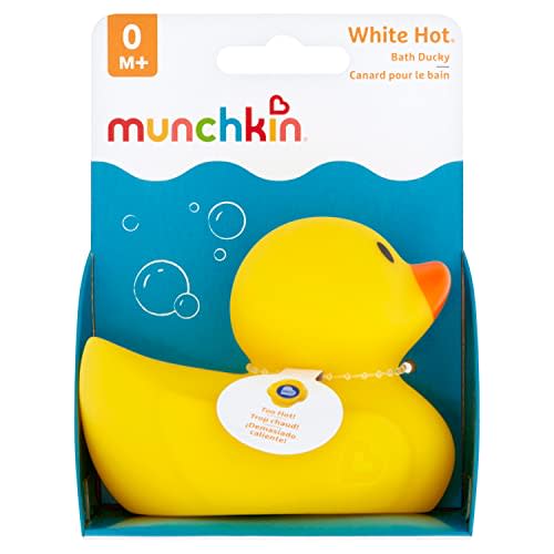 Munchkin® White Hot® Safety Bath Ducky Toy, Yellow