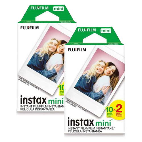 Fujifilm Instax Mini Instant Film Bundle (Twin Pack) (Total 40 Pictures) for Instax Cameras