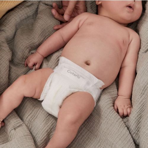 Coterie Ultra Soft Diapers, Monthly Supply - Newborn, 186 Count