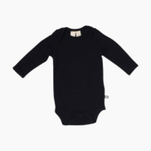 Kyte Baby Long Sleeve Bodysuit - Midnight, 0-3 M