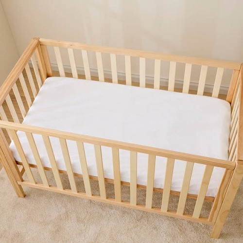 Shop Waterproof Bamboo Cot Protector - White Online | Bed Bath N' Table