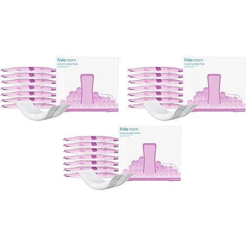 Frida Mom 2-in-1 Postpartum Pads, Absorbent Perineal Ice Maxi Pads, Instant Cold Therapy Packs and Maternity Pad in One (Pack of 3)