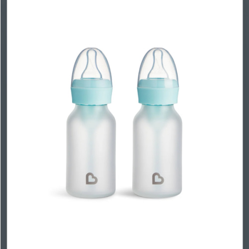 Bond™ Silicone Glass Bottle 4oz or 8oz, 2pk | Munchkin