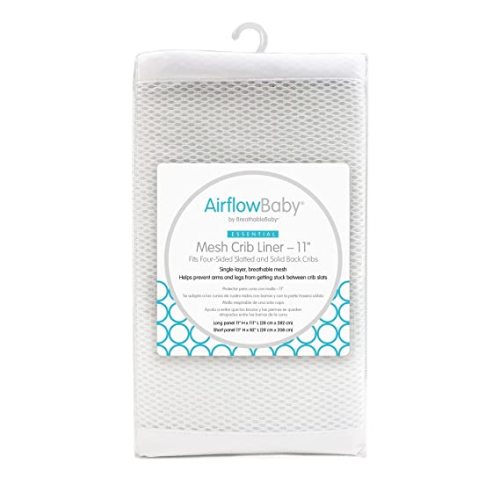Breathable Mesh Liner for Full-Size Cribs