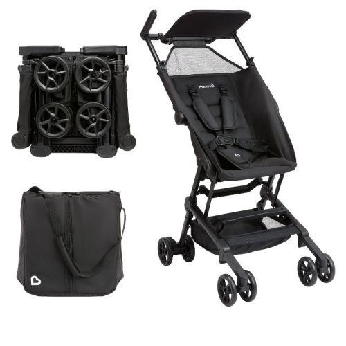 Munchkin Sparrow Ultra Compact Travel Stroller, Color: Black