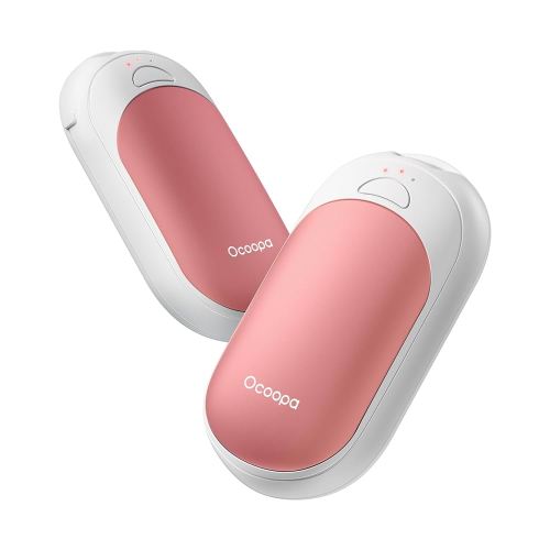 OCOOPA Magnetic Rechargeable Hand Warmers 2 Pack, Ultrathin Electric Handwarmers, Portable Pocket-Sized Heater, for Men, Women Purse Must Haves, Union UT3 Lite