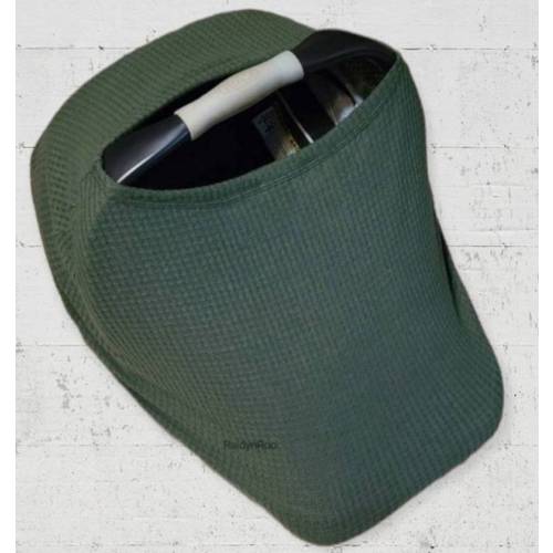 Olive Green Waffle Knit Baby Car Seat Cover Stretchy Multi - Etsy
