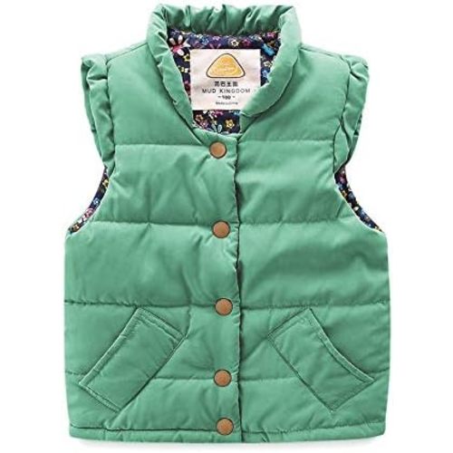 Mud Kingdom Little Girls Vests Outerwear Lightweight Cute Floral