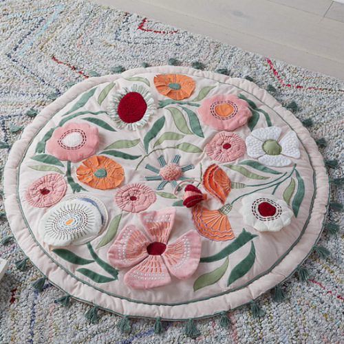 Floral Garden Baby Activity Play Mat