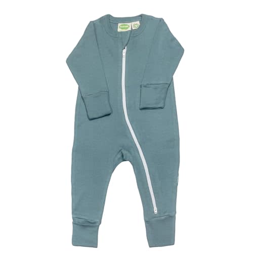 PARADE Organic Essentials '2-Way' Zip Romper - Long Sleeve