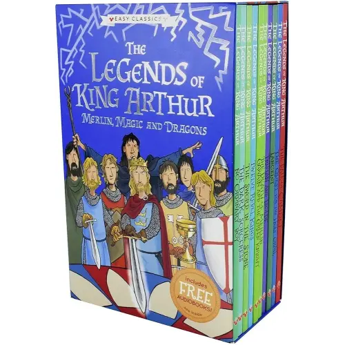 The Legends of King Arthur: Merlin, Magic, and Dragons
