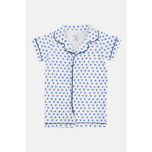 Infant Hearts Polo Onesie