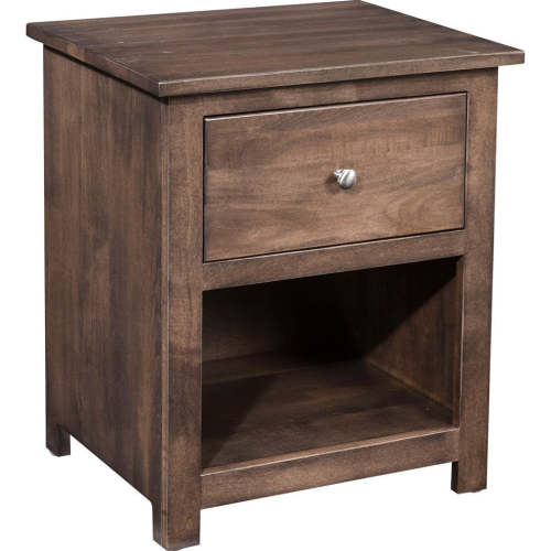 Amish Prudence Solid Wood Nightstand