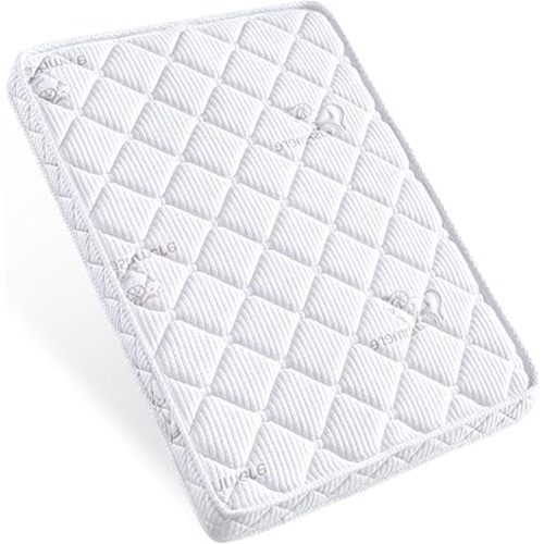 Pack and Play Mattress - 38" x 26"- Premium Knitted Fabric Playpen Mattresses, Safety Reinforced Play Yard Mattress - Fits for Graco & Baby Trend & Pamo Babe Playard, Firm Support and Comfort