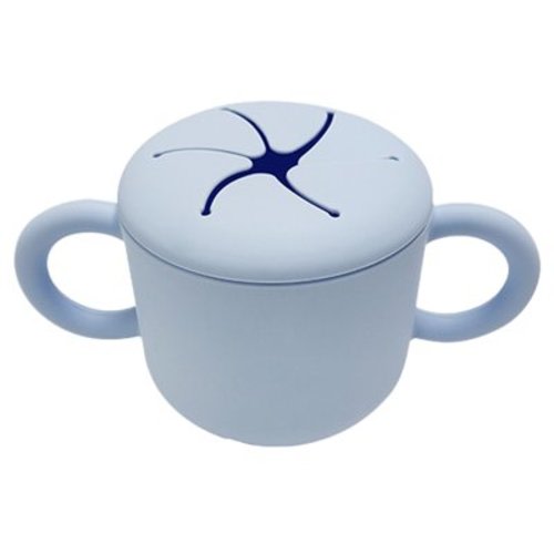 Silicone Snack Cup | Spill Proof Food Container for Toddler and Baby style 4