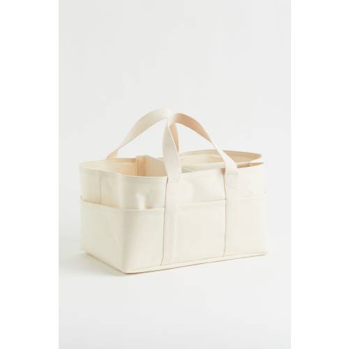 COTTON CANVAS CHANGING BAG