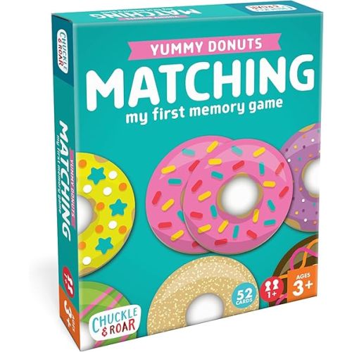 Chuckle & Roar Matching Game Donut Edition