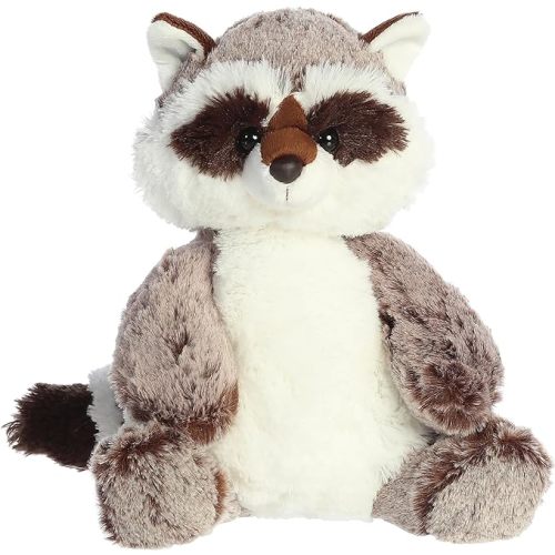 Aurora® Snuggly Sweet & Softer™ Rocky Raccoon™ Stuffed Animal - Comforting Companion - Imaginative Play - Gray 11.5 Inches