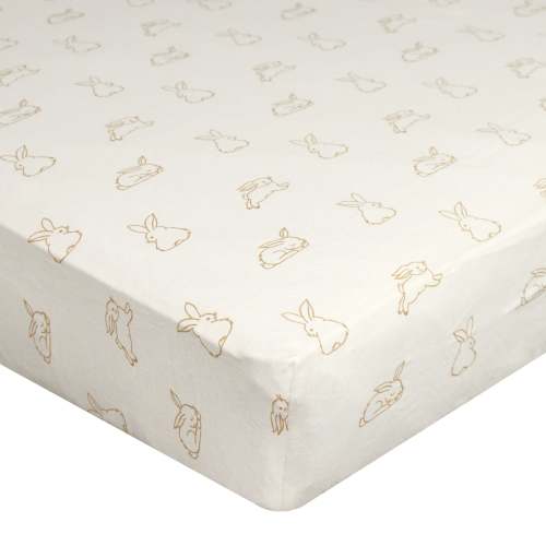 Crib Fitted Sheet - Bunnies