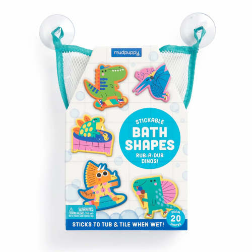 Dino Stickable Bath Shapes