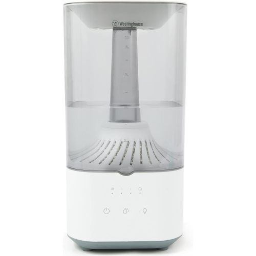 Westinghouse Ultrasonic Cool Mist Humidifier, 4.5L Top Fill Quiet Air Humidifier with LED Night Light and Touch Button Control, Adjustable Mist Humidifier for Bedrooms