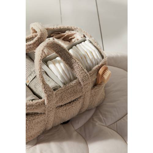 TEDDY FLEECE CHANGING BAG