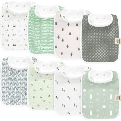 KeaBabies 8-Pack Baby Bibs