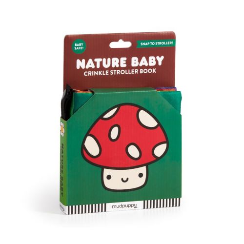 Nature Baby Crinkle Fabric Stroller Book - by Mudpuppy (Bath Book)