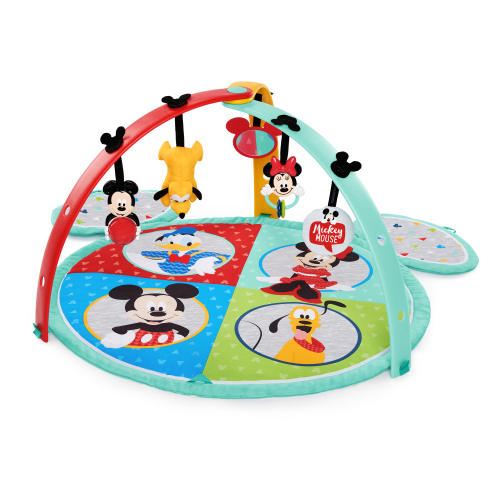 Bright Starts Disney Baby Mickey Mouse Easy Store Activity Gym and Playmat