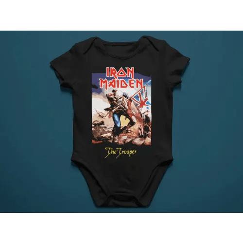 Baby Romper Baby Clothes with The Trooper Art Kids's Short Sleeve Onesie 6M Royal sold by Jerrilyn Goofy | SKU 136386235 | Printerval