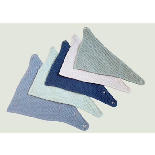 Three layer Waterproof drool bibs Double-sided Baby bandana bibs Organic cotton baby bibs Baby boy Baby girl Muslin bib Super soft bibs