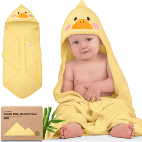 Cuddle Baby Hooded Towel, Small