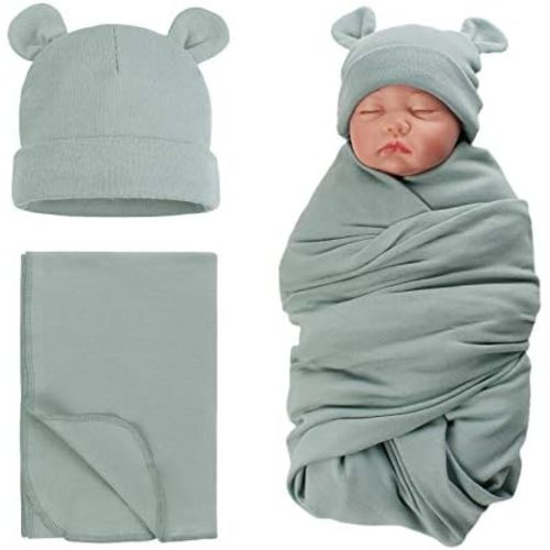 PESAAT Newborn Hospital Hat 0-12Months Preemie Boys Girls Beanie Solid Infant Baby Hats Autumn Winter