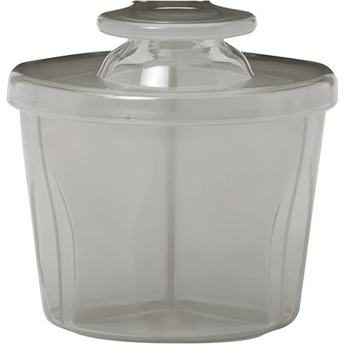 Dr. Brown's Baby Formula Dispenser with Snap-On Lid for On-the-Go Feedings (Gray)
