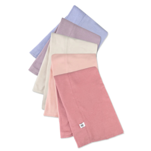 5-Pack Organic Cotton Knit Tri-fold Burp Cloths | Honest Baby Clothing