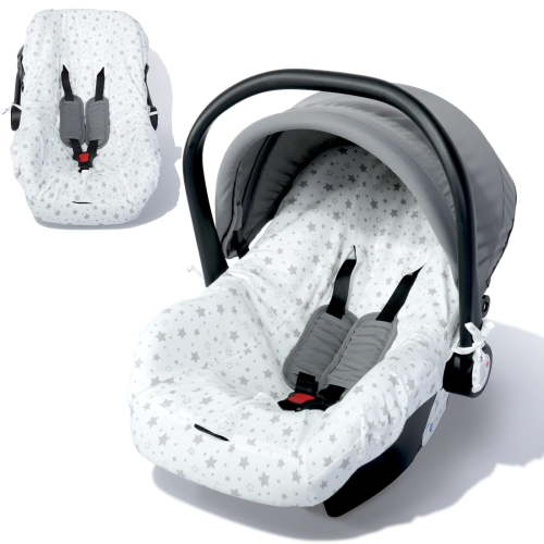 Orzbow Baby Car Seat Cover Liner, Universal Fit Protective Cover, Breathable and Prevent Wear & Dirt, White