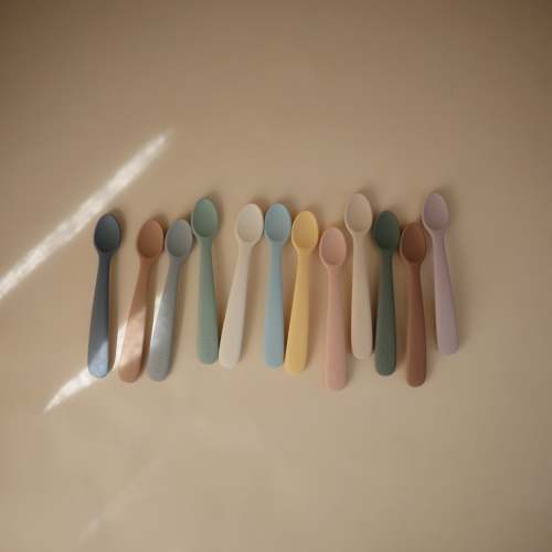 Silicone Feeding Spoons – Apple Blossom Baby And Decor