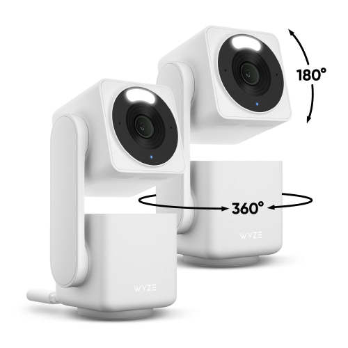 Wyze Cam Pan v4 | 4K Ultra HD. 360° Pan & 180° Tilt.