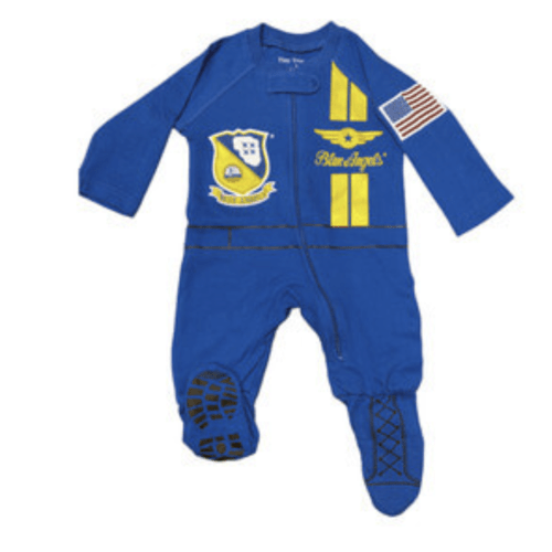 Blue Angels Flight Suit Baby Crawler - MyPilotStore.com