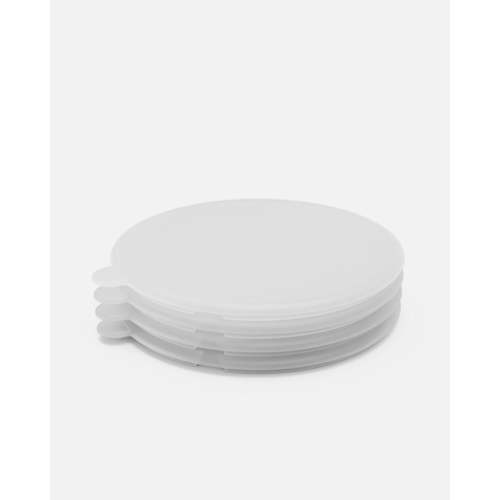 Suction Plate Lid / 4 Pack / Clear