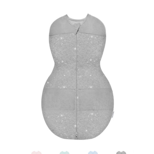 Baby Sleep Sack | Sleepea Swaddle – Happiest Baby Graphite Stars S