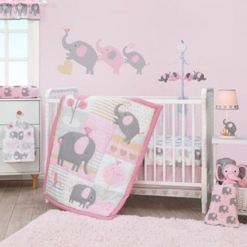 Bedtime Originals Eloise 4-piece Nursery Baby Crib Bedding Set