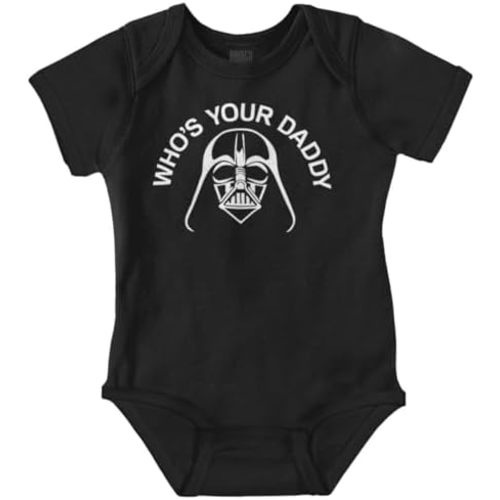 Who's Your Daddy Dark Lord Space Baby Romper Boys or Girls
