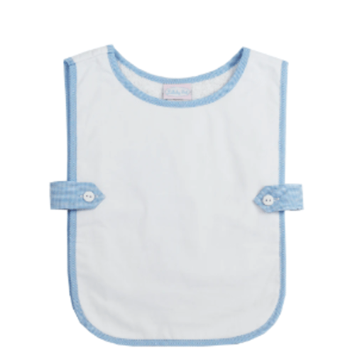 Celebration Bib - Light Blue Gingham – Children's Edit