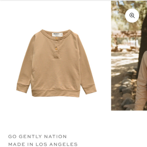 Baby Henley Crewneck