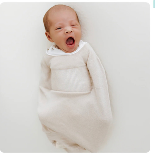 Bamboo Pure Beige Swaddle Sleep Sack – Swaddelini