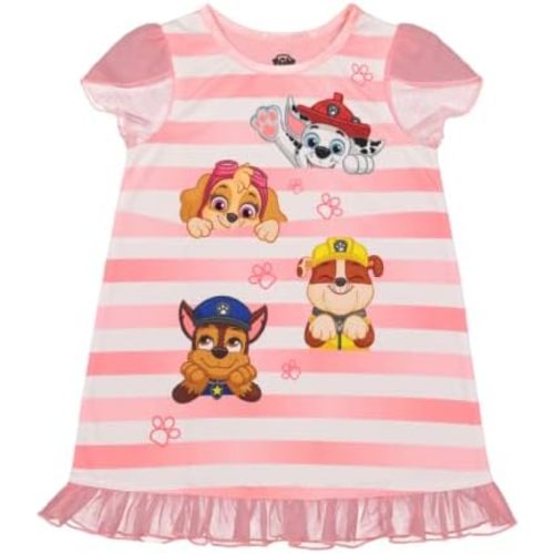 Nickelodeon Girls' Nightgown, Soft & Cute Pajamas for Kids