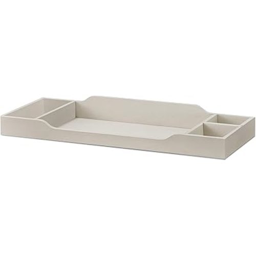 Sorelle Furniture Changing Table Topper for Dresser, Dressing and Diaper Changing Solution for Baby Dresser, Nursery Furniture-Brushed Ivory