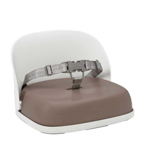 Free Shipping! OXO Booster Seat for Kids with Straps, Portable Collapsible Design, Taupe